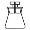 1260 Bottle, Specific Gravity ‘Hubbard’ Conical