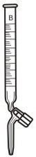 1376 Burette, Teflon Key (Rota flow) AMBER