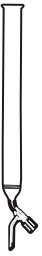 1585 Chromatography Column, with Sintered Disc and Teflon Stopcock