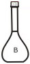 1830 Flask, Volumetric with screw cap class B
