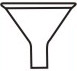 1900 Funnel, Short stem (for Powder)